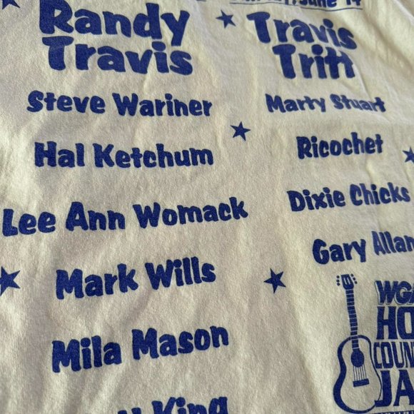 Vintage 1998 WGAR Hot Country Jam XL tee - Picture 3 of 6